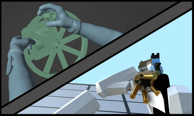 make any fps animation for your game