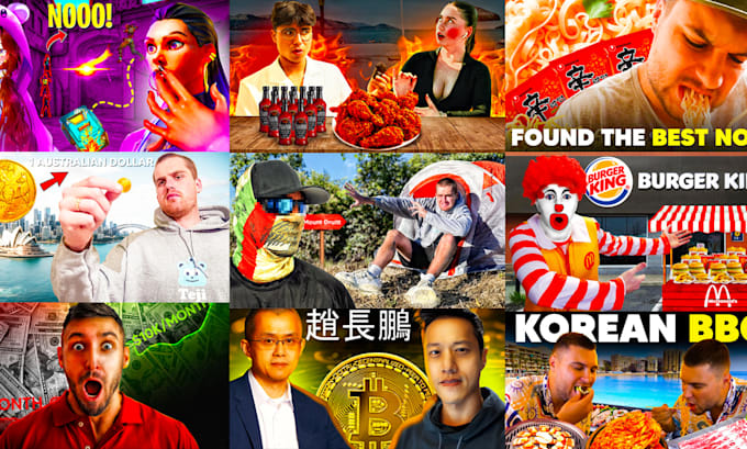 design eye catching thumbnails for youtube