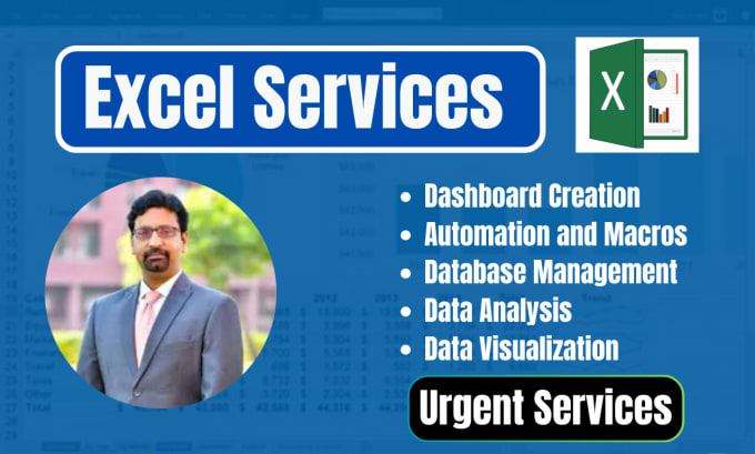 Design excel spreadsheet template and dashboard by Techloniseo | Fiverr