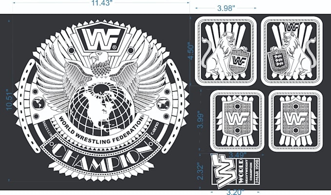 design custom championship belt
