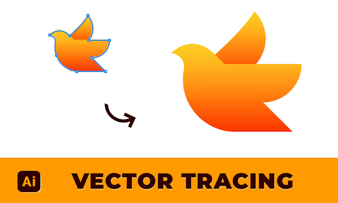 expert vector tracing service using adobe illustrator