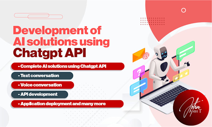 develop ai solution software using chatgpt openai API or train ml model
