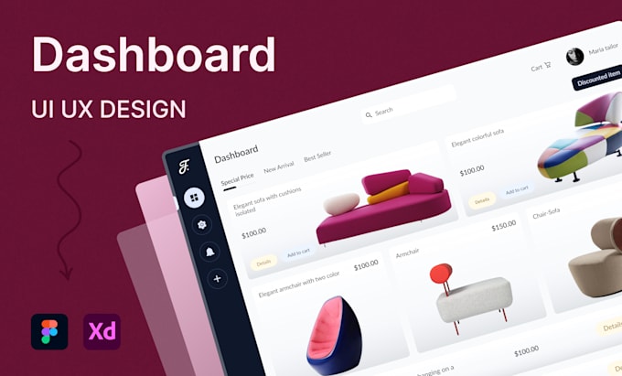 design admin panel web application saas dashboard ui ux