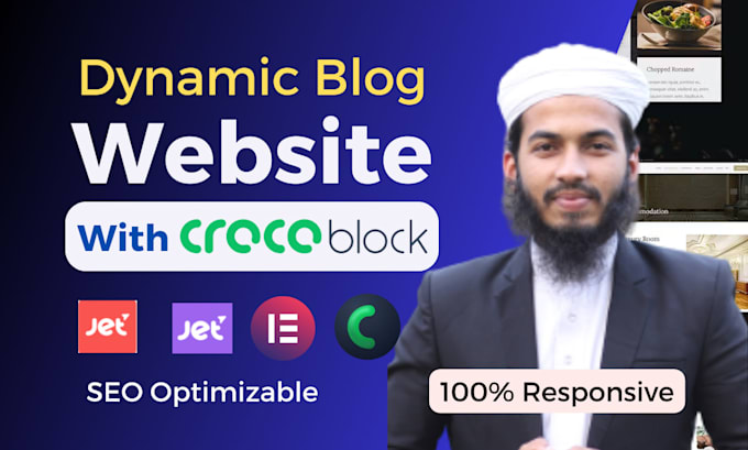 copy redesign website, with crocoblock elementor astra pro,