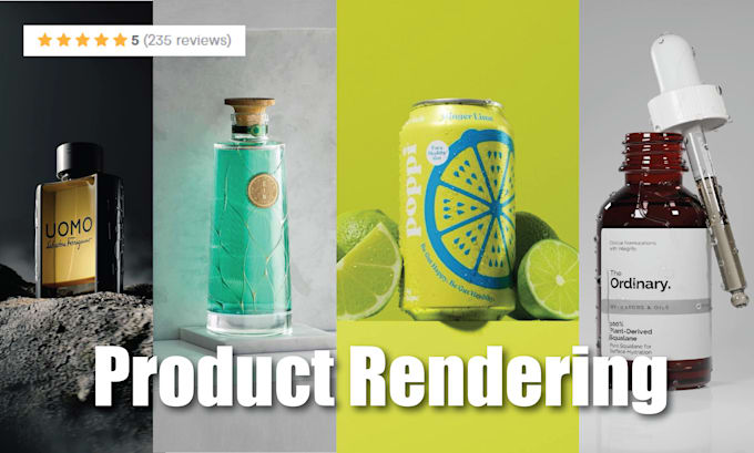 Create realistic 3d product rendering by Ze_blender3d | Fiverr