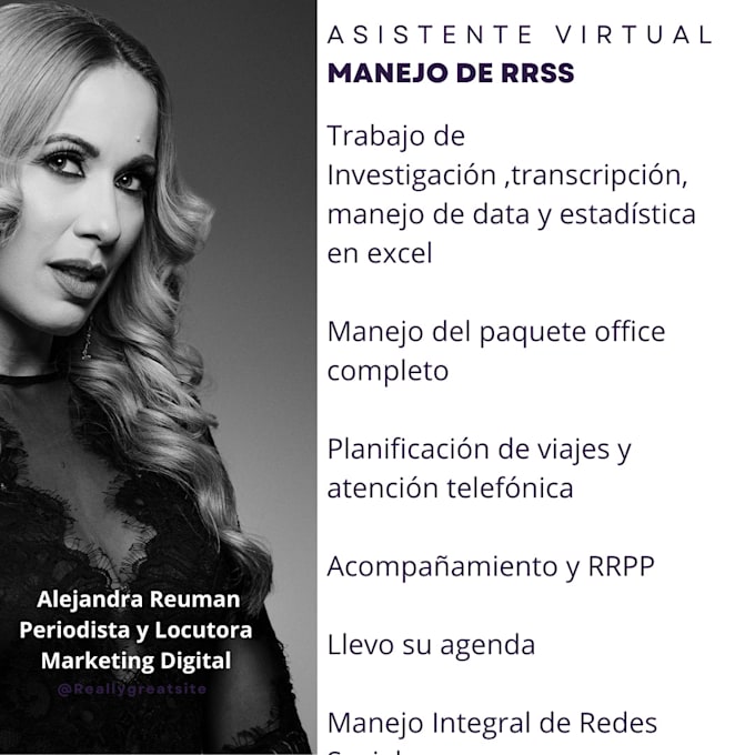 secretaria o asistente virtual
