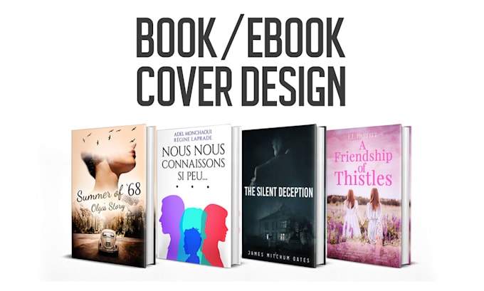 design an eye catching book or ebook cover for you