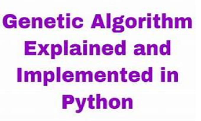 Implement genetic algorithms optimization in python by Starcode_mql ...