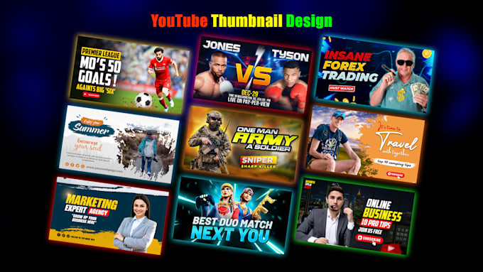Design clickbait attractive youtube thumbnail in 24hr by Firoz_ahmmed6 ...