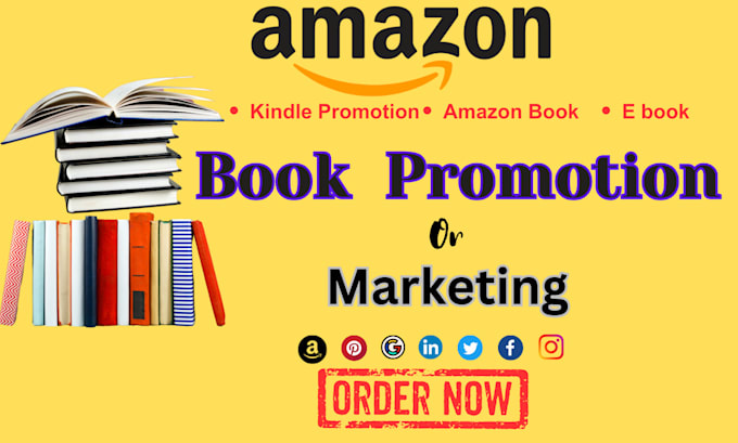 do professional amazon book promotion, amazon kindle and e book marketing