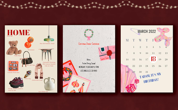 design poster, greeting card, holiday invitations, or flyer