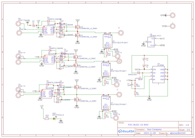 Pcb design and schematic by Alperaydin01 | Fiverr
