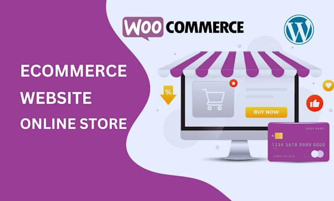 design woocommerce website or wordpress ecommerce store using elementor