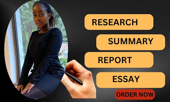 write paper, research, case study, research and summary writing