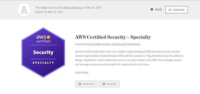 be your AWS certified security expert
