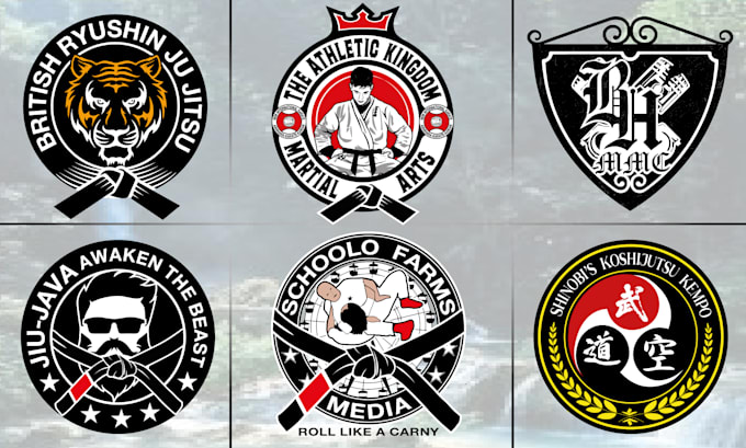 design professional martial arts logo
