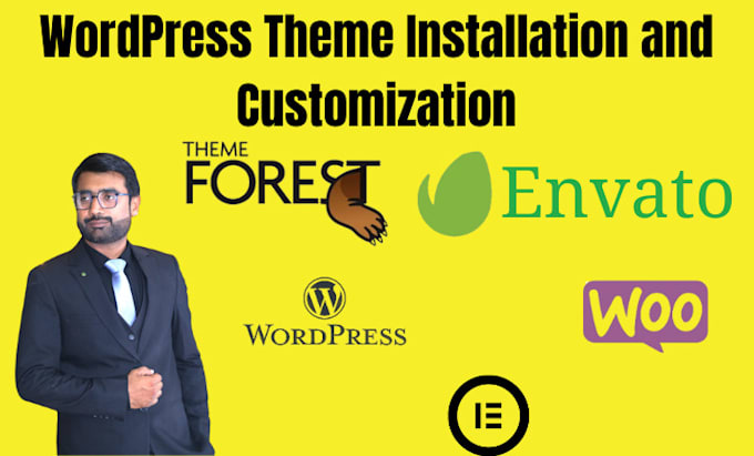 install and customize your wordpress theme