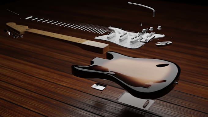 create 3d product animation video