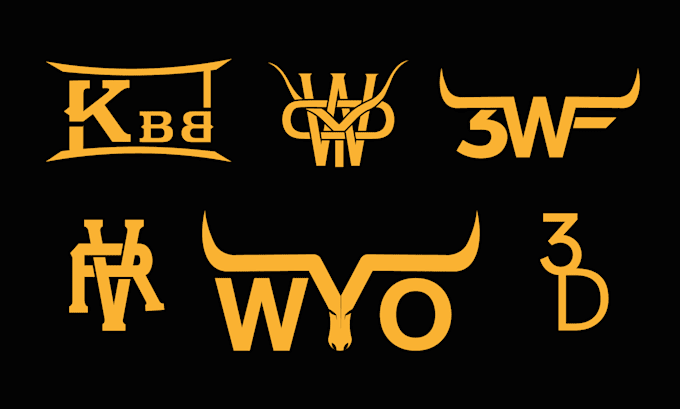 design professional western cattle ranch livestock logo