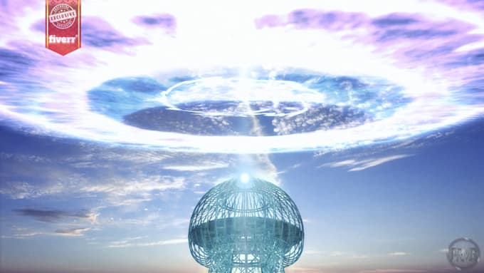 make a nikola tesla tower commercial for you
