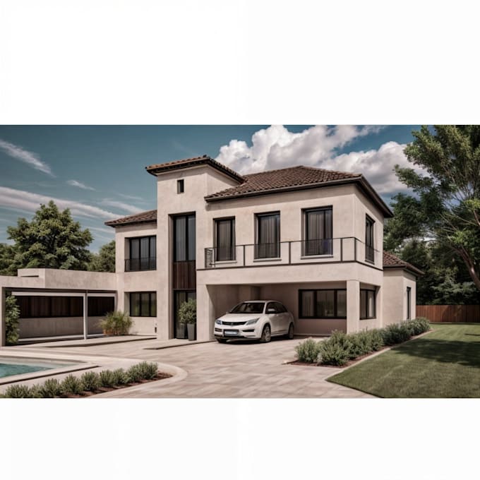 do custom 3d renders for your architectural project