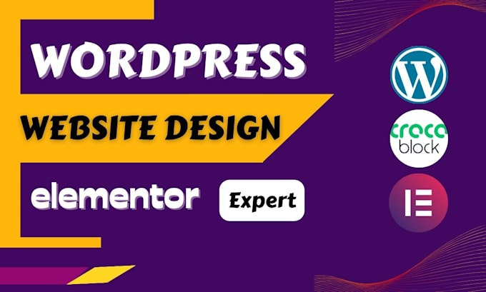 build redesign wordpress website or revamp website design using elementor pro