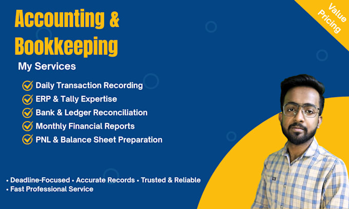 do accounting and bookkeeping for your business