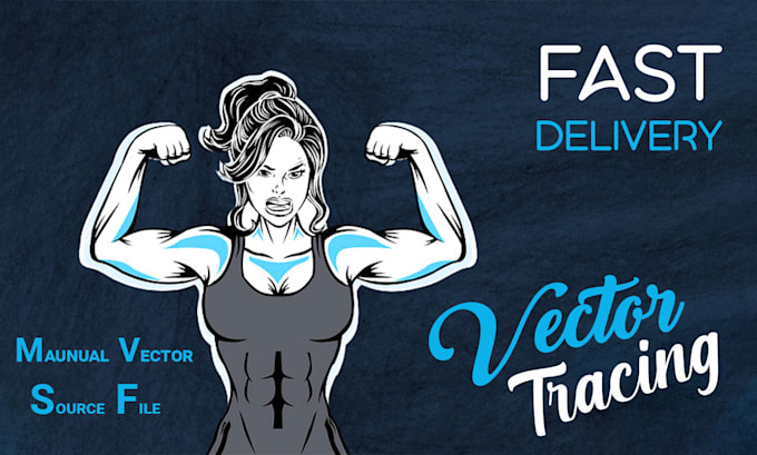 perfectly trace logo or image in vector