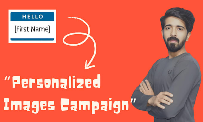 create personalized image email outreach campaign