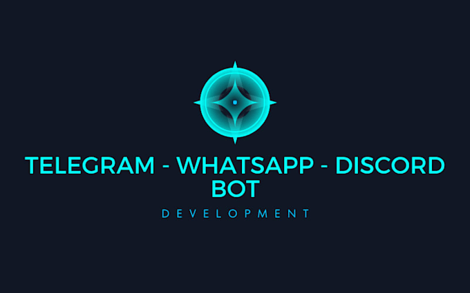 create a custom telegram, discord or whatsapp bot