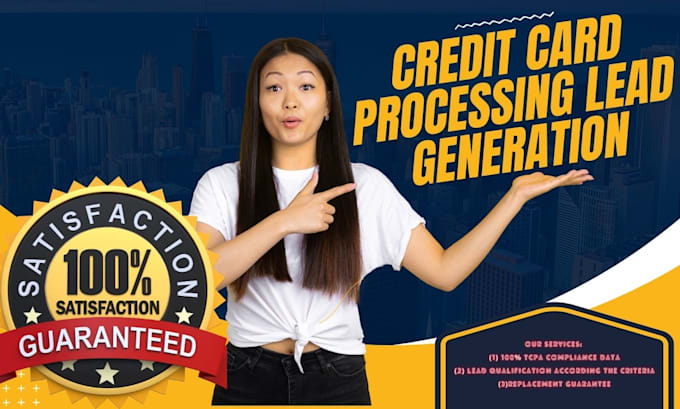 provide credit card processing lead generation