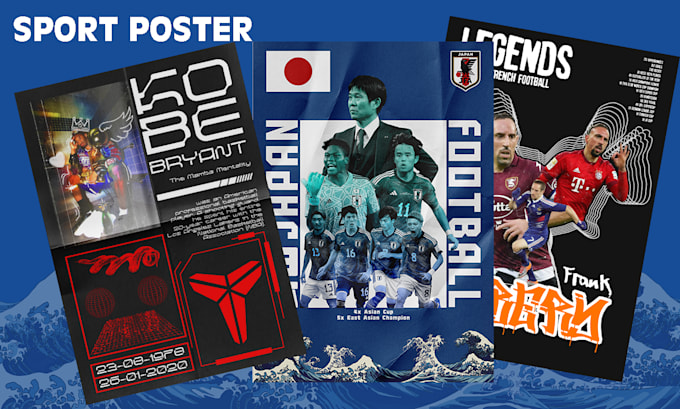 design poster for sport, event, or anything