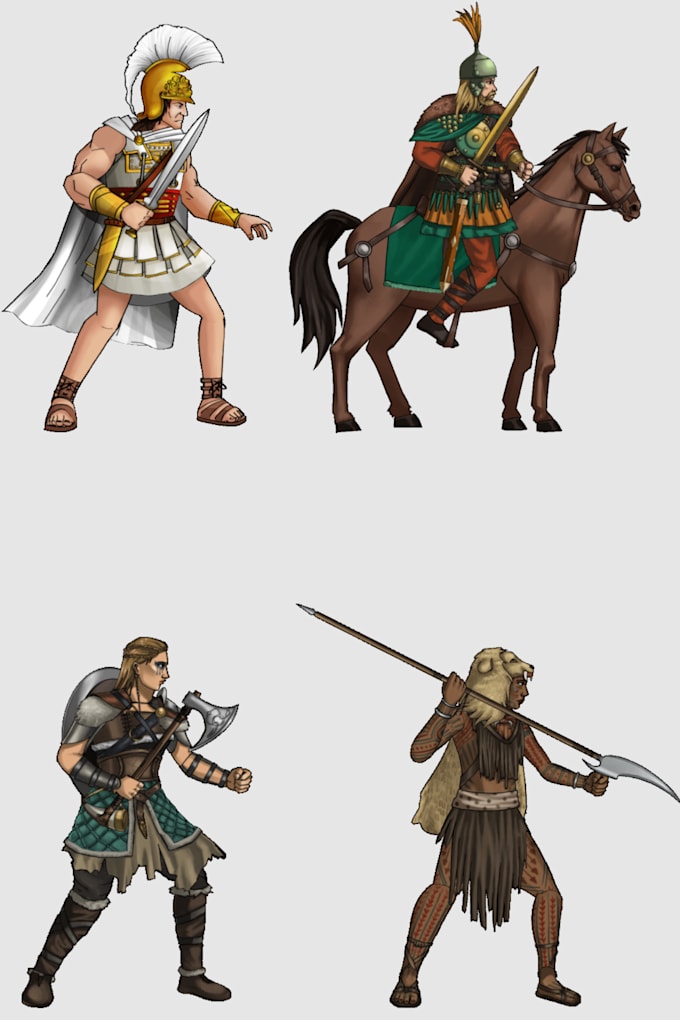 rig and animate 2d characters and props in spine 2d and moho