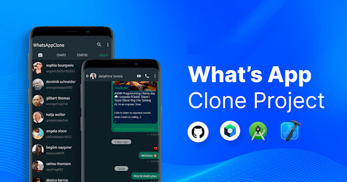 develop a chat app like whatsapp