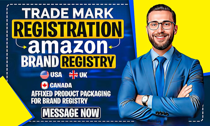do amazon brand registry and trademark registration