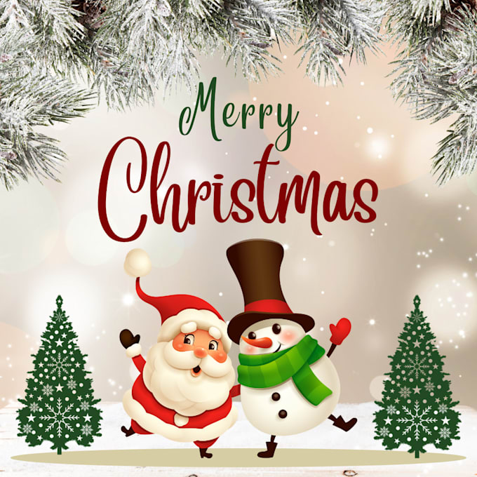 Create amazing christmas card or invitation video by Tripti3466 Fiverr