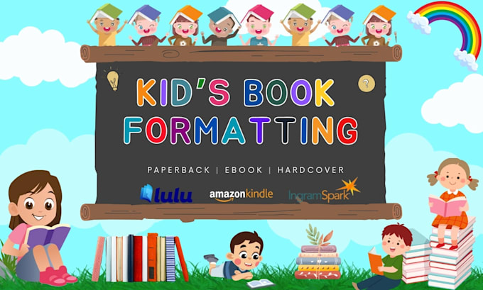do children book formatting for amazon KDP