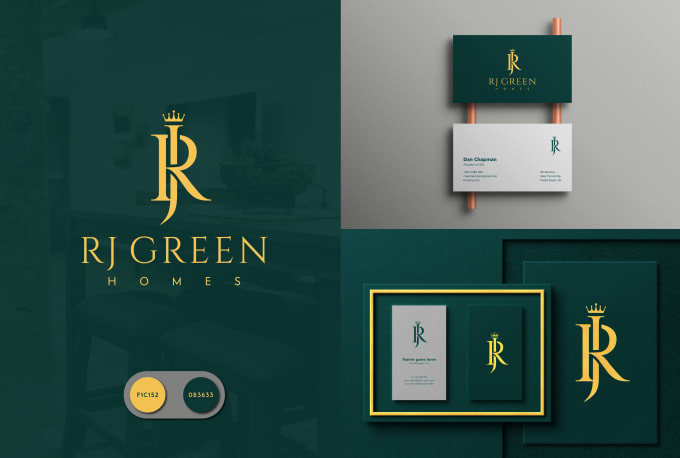 dominimalistmodernluxurybusinesslogodesign