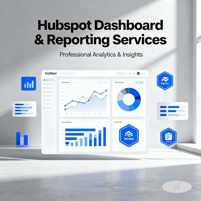 do a hubspot dashboard setup and custom reporting expert