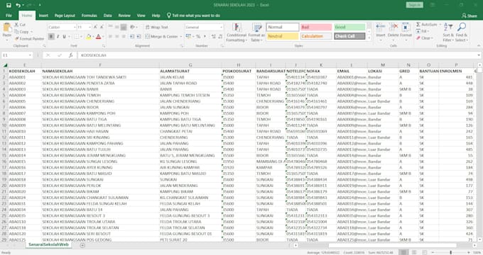 perform excel data entry