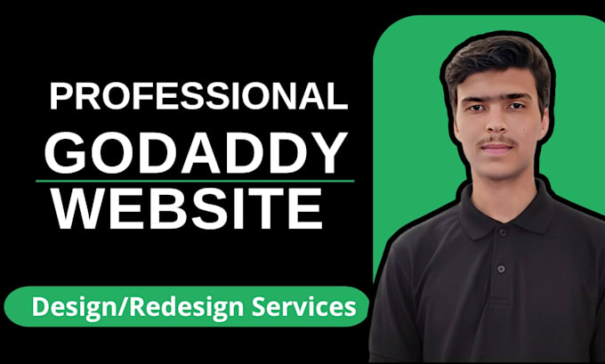 design and redesign a professional godaddy website