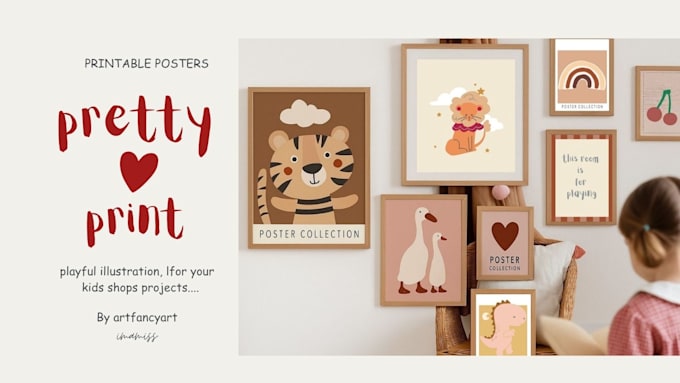 design nursery kids wall art for your home and stores