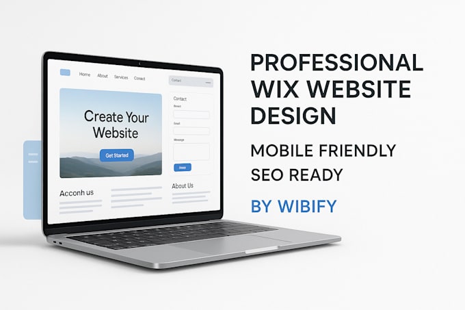 design and redesign wix website