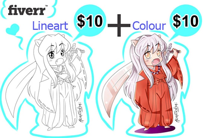 draw you in a chibi style