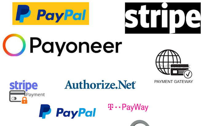 integrate payment gateway, paypal, stripe, payooner, klarna