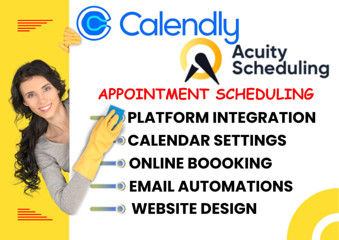 Setup calendly acuity scheduling ovatu appointlet simplybook me
