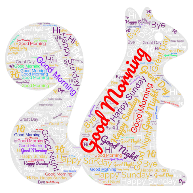 your words, your world, bespoke world cloud art awaits