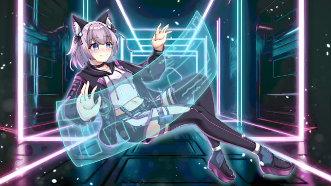 do animated starting soon,brb, ending screen for stream