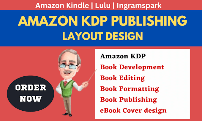 do amazon KDP book formatting, book editing, kdp book publishing