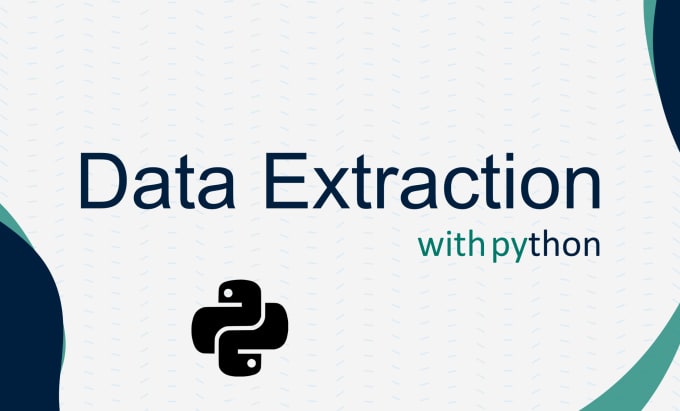 Data extraction with python by Withpy | Fiverr